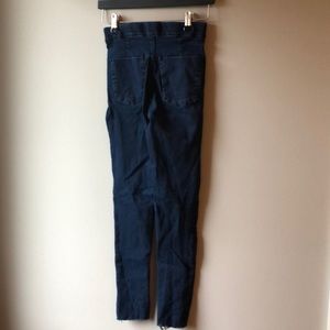 Free people high waisted denim leggings size 24